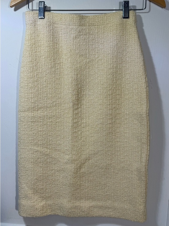 St. John Dresses & Skirts - St John Classic Cream Tweed Pencil Skirt - Women's